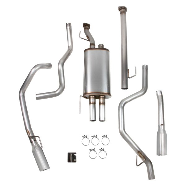 Hooker® - BlackHeart™ Stainless Steel Cat-Back Exhaust System, Toyota Tundra