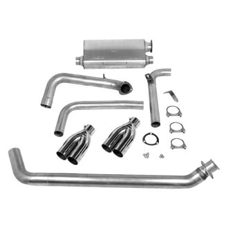 Hooker® - Super Competition™ Cat-Back Exhaust System with Quad Rear Exit
