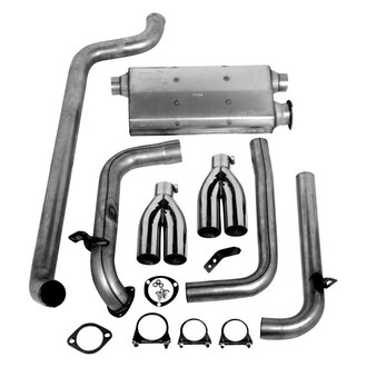 Hooker® - Super Competition™ Cat-Back Exhaust System with Quad Rear Exit