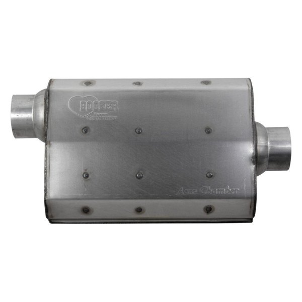 Hooker® - Aero Chamber™ Aluminized Steel Oval Silver Exhaust Muffler