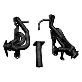 Hooker® - Super Competition™ Mild Steel Black Painted Short Tube Exhaust Headers
