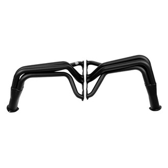 Hooker® - Super Competition™ Steel Black Painted Long Tube Exhaust Headers