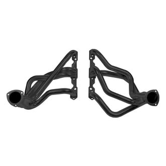 Hooker® - Super Competition™ Steel Black Painted Long Tube Exhaust Headers