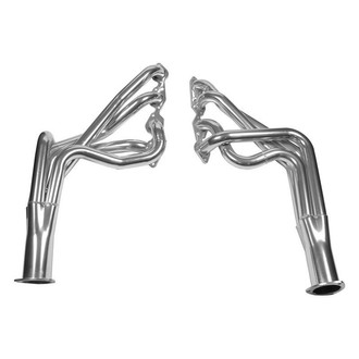 Hooker® - Super Competition™ Mild Steel Silver Metallic Ceramic Coated Long Tube Exhaust Headers