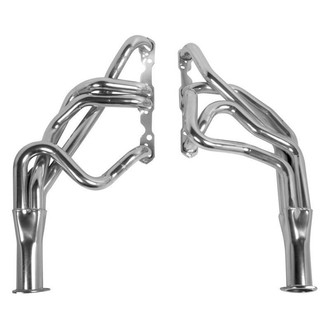 Hooker® - Super Competition™ Mild Steel Silver Metallic Ceramic Coated Long Tube Exhaust Headers
