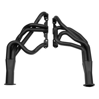 Hooker® - Super Competition™ Mild Steel Black Painted Long Tube Exhaust Headers