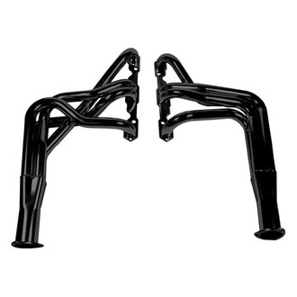 Hooker® - Super Competition™ Steel Black Painted Long Tube Exhaust Headers
