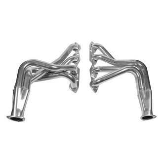Hooker® - Super Competition™ Mild Steel Silver Metallic Ceramic Coated Long Tube Exhaust Headers