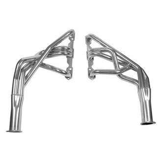 Hooker® - Super Competition™ Steel Silver Metallic Ceramic Coated Long Tube Exhaust Headers