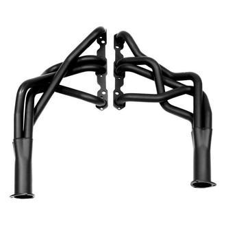 Hooker® - Super Competition™ Steel Black Painted Long Tube Exhaust Headers