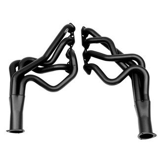Hooker® - Super Competition™ Steel Black Painted Long Tube Exhaust Headers