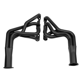 Hooker® - Super Competition™ Steel Black Painted Long Tube Exhaust Headers