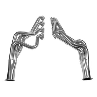 Hooker® - Super Competition™ Mild Steel Silver Metallic Ceramic Coated Long Tube Exhaust Headers