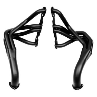 Hooker® - Super Competition™ Steel Black Painted Long Tube Exhaust Headers