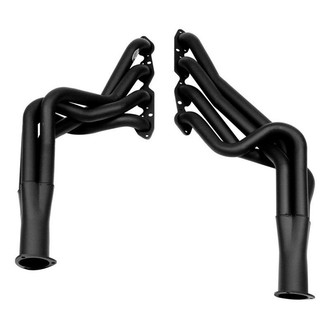Hooker® - Super Competition™ Steel Black Painted Long Tube Exhaust Headers