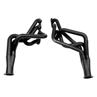 Hooker® - Super Competition™ Steel Black Painted Long Tube Exhaust Headers