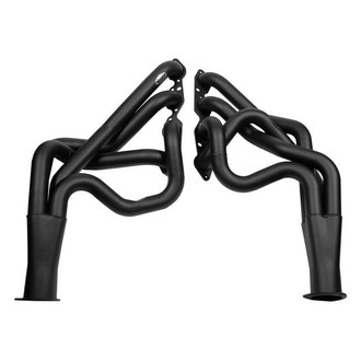 Hooker® - Super Competition™ Steel Black Painted Long Tube Exhaust Headers