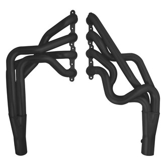 Hooker® - Super Competition™ Steel Black Painted Long Tube Exhaust Headers