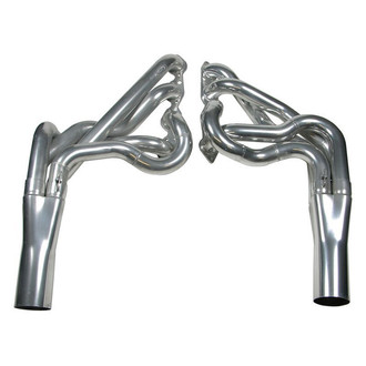 Hooker® - Super Competition™ Mild Steel Silver Metallic Ceramic Coated Long Tube Exhaust Headers