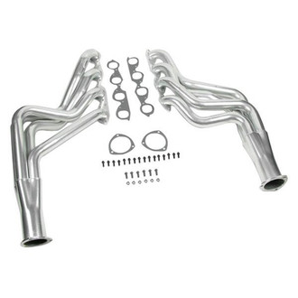 Hooker® - Competition™ Performance Steel Silver Metallic Ceramic Coated Long Tube Exhaust Headers