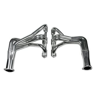 Hooker® - Competition™ Performance Steel Silver Metallic Ceramic Coated Long Tube Exhaust Headers