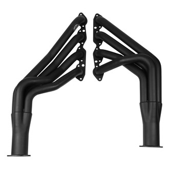 Hooker® - Competition™ Performance Steel Black Painted Long Tube Exhaust Headers