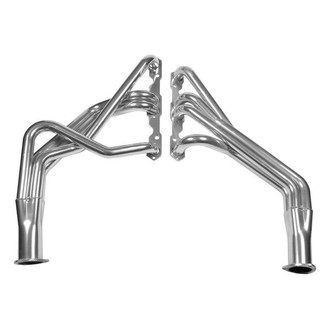Hooker® - Competition™ Performance Steel Silver Metallic Ceramic Coated Long Tube Exhaust Headers