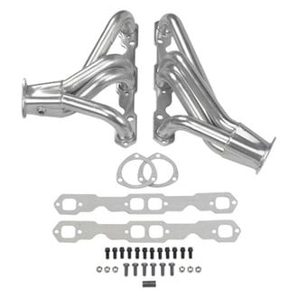 Hooker® - Competition™ Mild Steel Silver Metallic Ceramic Coated Short Tube Exhaust Headers
