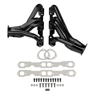 Hooker® - Competition™ Mild Steel Black Painted Short Tube Exhaust Headers
