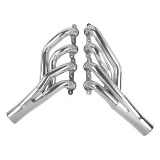 Hooker® - Competition™ Performance Steel Silver Metallic Ceramic Coated Mid-Length Tube Exhaust Headers