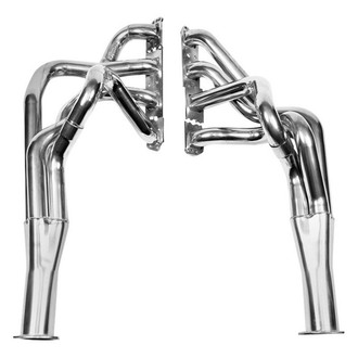 Hooker® - Super Competition™ Mild Steel Silver Metallic Ceramic Coated Long Tube Exhaust Headers