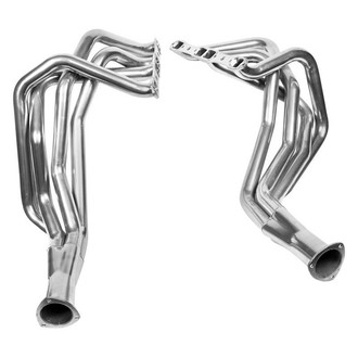Hooker® - Super Competition™ Mild Steel Silver Metallic Ceramic Coated Long Tube Exhaust Headers