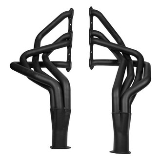 Hooker® - Super Competition™ Mild Steel Black Painted Long Tube Exhaust Headers