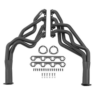 Hooker® - Super Competition™ Mild Steel Black Painted Long Tube Exhaust Headers