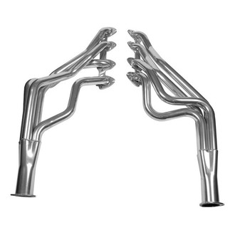 Hooker® - Super Competition™ Mild Steel Silver Metallic Ceramic Coated Long Tube Exhaust Headers