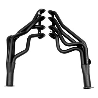 Hooker® - Super Competition™ Mild Steel Black Painted Long Tube Exhaust Headers