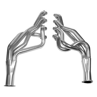 Hooker® - Super Competition™ Mild Steel Silver Metallic Ceramic Coated Long Tube Exhaust Headers