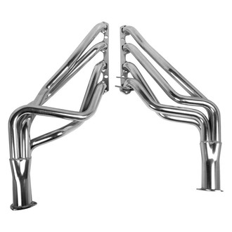 Hooker® - Competition™ Mild Steel Silver Metallic Ceramic Coated Long Tube Exhaust Headers