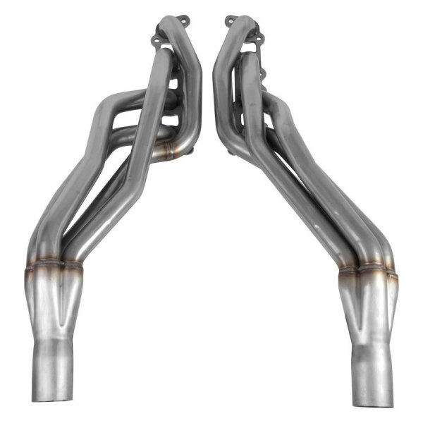 Hooker® 70103302RHKR BlackHeart™ 304 SS Natural Long Tube Exhaust