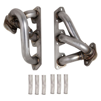 Hooker® - BlackHeart™ Stainless Steel Natural Short Tube Exhaust Headers