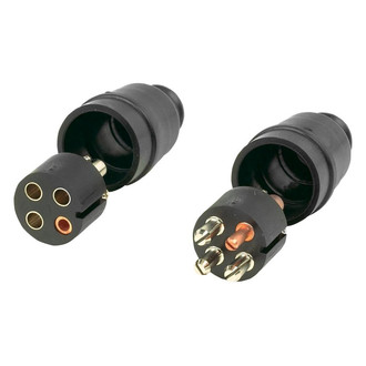 Hopkins Towing® - 4-Pole In-line Connector Set