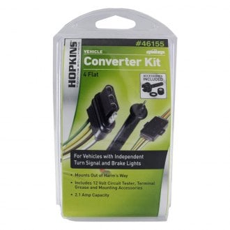 Hopkins® - 4-Wire Flat Kit with Tail Light Converter