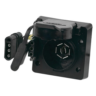 Hopkins Towing® - Multi-Tow™ 4-Wire Flat to 7 RV Blade and 4-Wire Flat Adapter