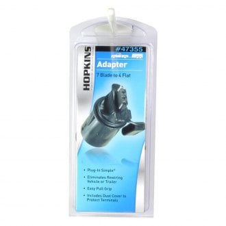 Hopkins® - 7-Way RV Blade To 4-Wire Flat Adapter
