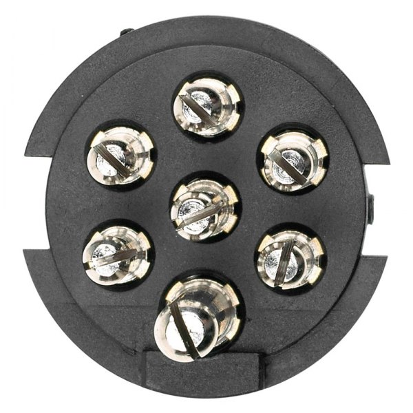 Hopkins Towing® - 7-Way RV Blade to 6-Wire Round Adapter