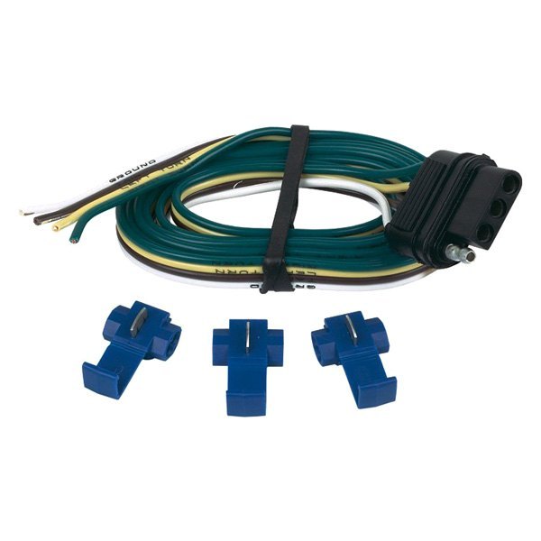 Hopkins Towing® - 48" 4-Wire Flat Car End Connector with 3 Splices