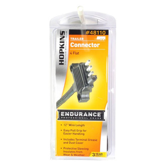 Hopkins Towing® 48110 - 12" Endurance™ 4-Wire Flat Trailer End Connector