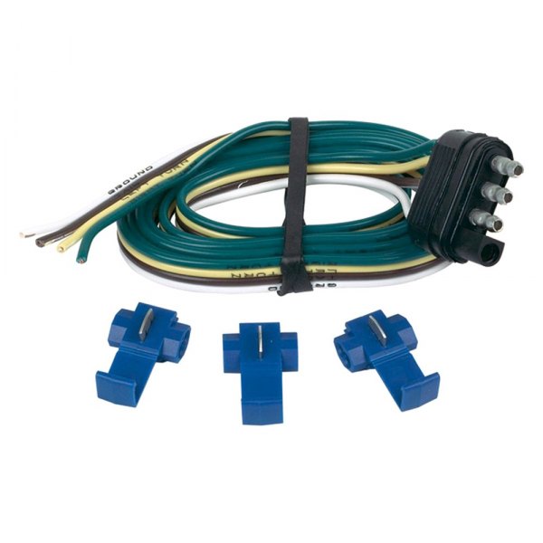 Hopkins Towing® - 48" 4-Wire Flat Trailer End Connector with 3 Splices