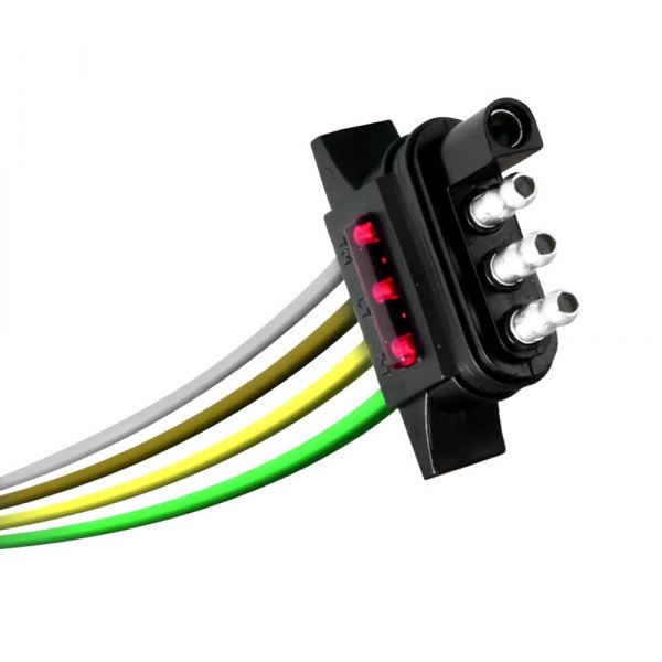 Hopkins Towing® - 4-Flat Connector Trailer End LED Tester