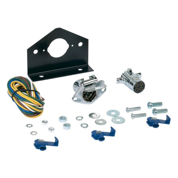 Hopkins Towing® - 4-Pole Round Connector Kit